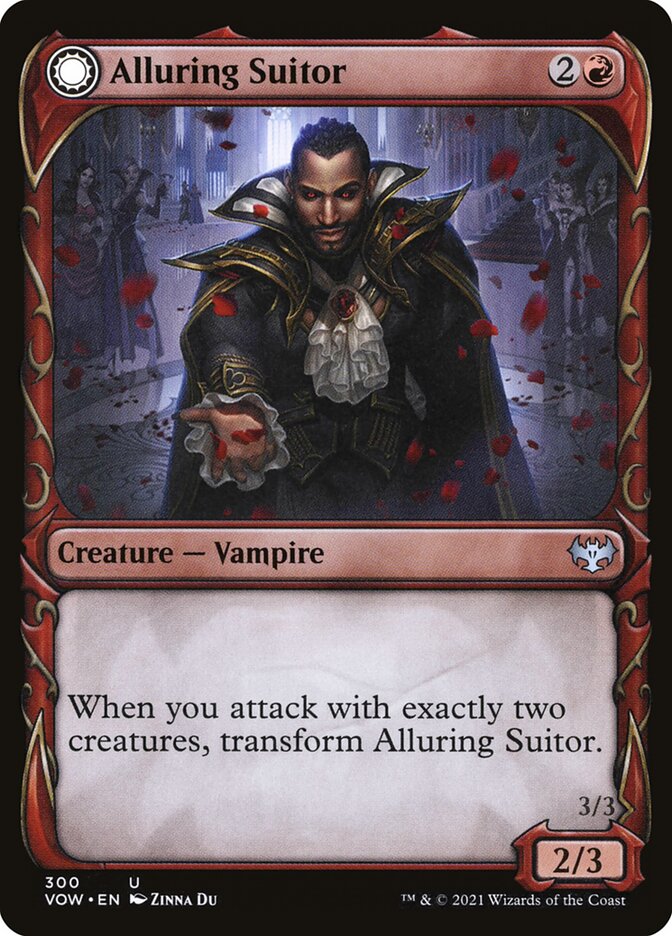 Alluring Suitor // Deadly Dancer 300/277 (Innistrad: Crimson Vow)  | Good Games Morley