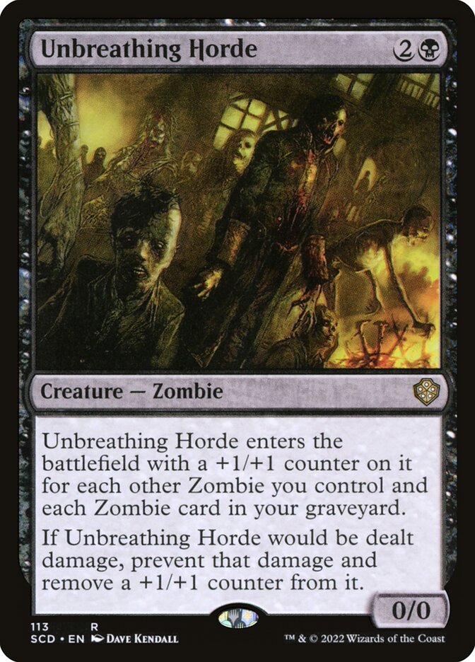 Unbreathing Horde 113/352 (Starter Commander Decks)  | Good Games Morley