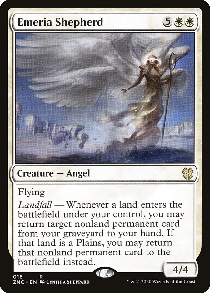 Emeria Shepherd 16/142 (Commander: Zendikar Rising)  | Good Games Morley
