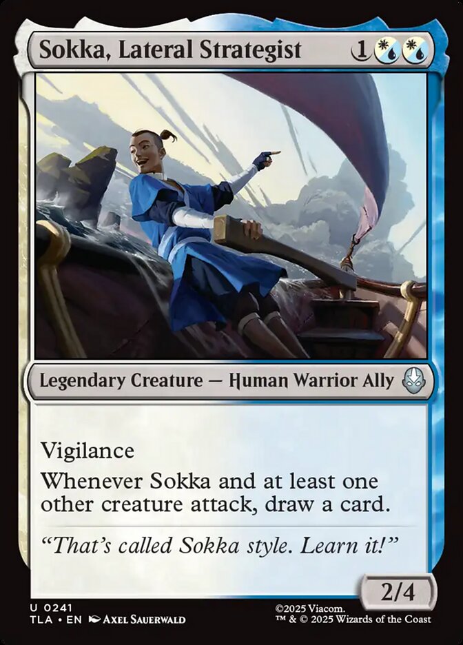 Sokka, Lateral Strategist 241/286 (Avatar: The Last Airbender)  | Good Games Morley