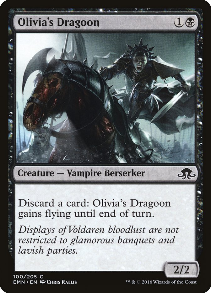 Olivia's Dragoon 100/205 (Eldritch Moon)  | Good Games Morley