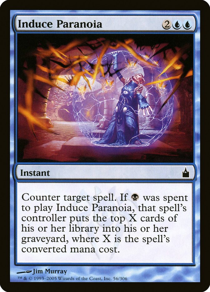 Induce Paranoia 56/306 (Ravnica: City of Guilds)  - Foil | Good Games Morley