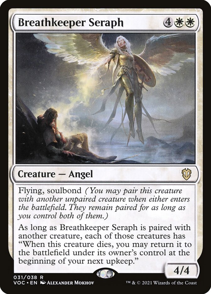 Breathkeeper Seraph 31/38 (Commander: Innistrad: Crimson Vow)  | Good Games Morley