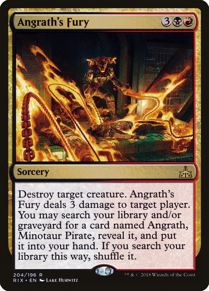 Angrath's Fury 204/196 (Rivals of Ixalan)  | Good Games Morley