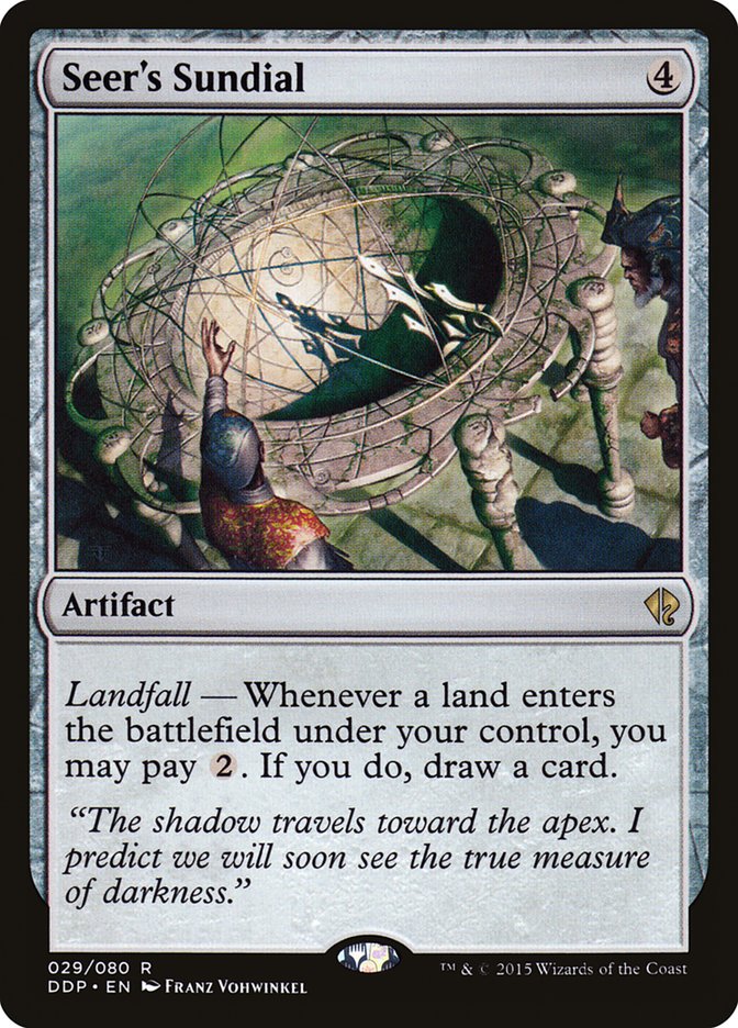 Seer's Sundial 29/80 (Duel Decks: Zendikar vs. Eldrazi)  | Good Games Morley
