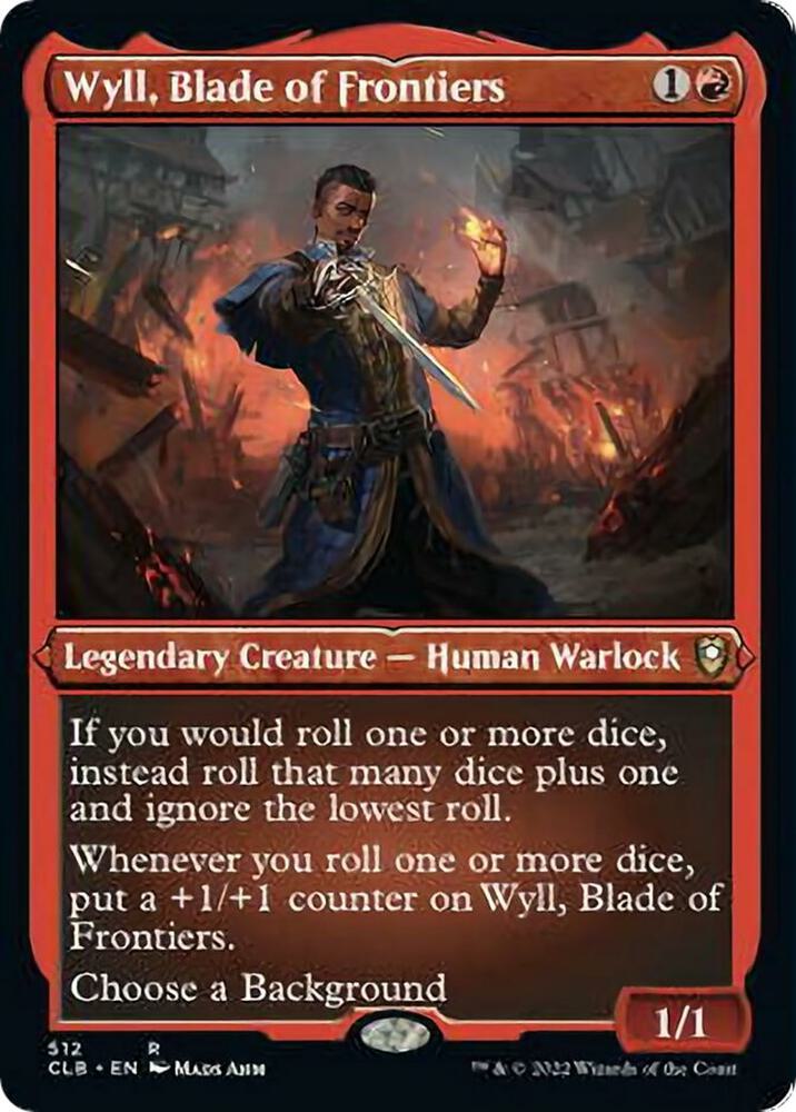 Wyll Blade of Frontiers Foil Etched 512 (Commander Legends: Battle for Baldur's Gate)  - Foil | Good Games Morley