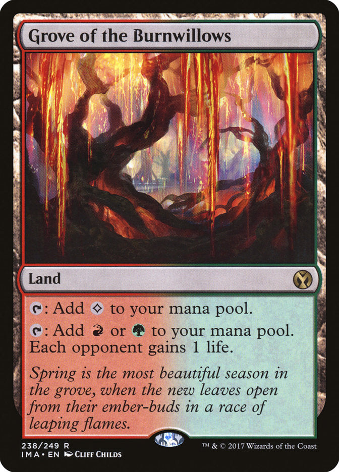 Grove of the Burnwillows 238/249 (Iconic Masters)  - Foil | Good Games Morley