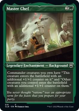 Master Chef 519 (Commander Legends: Battle for Baldur's Gate)  - Etched Foil | Good Games Morley
