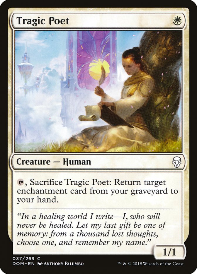 Tragic Poet 37/269 (Dominaria)  | Good Games Morley