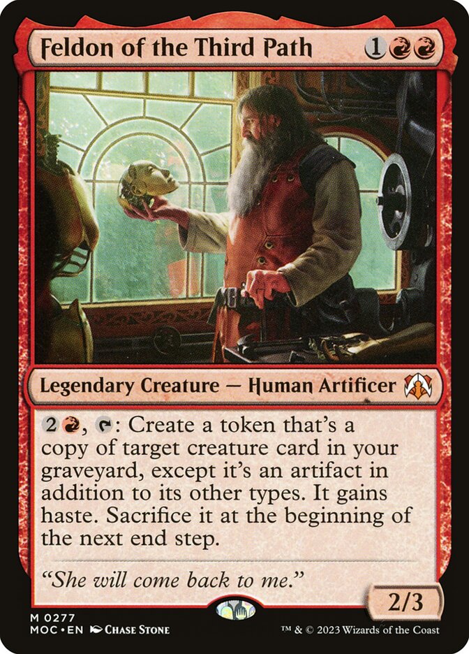 Feldon of the Third Path 277/444 (Commander: March of the Machine)  | Good Games Morley