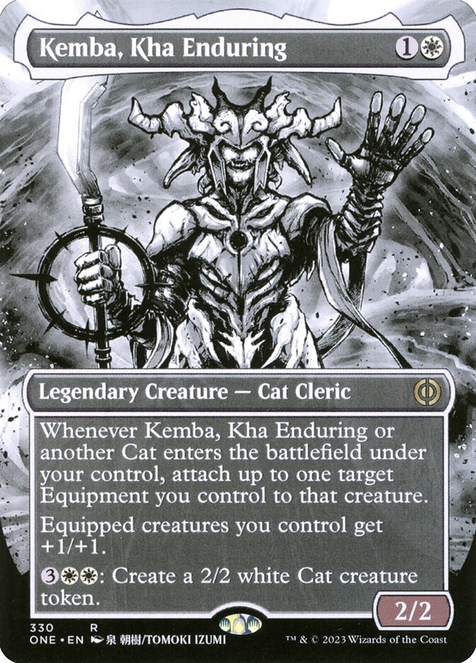 Kemba, Kha Enduring 330/271 (Phyrexia: All Will Be One)  - Borderless | Good Games Morley
