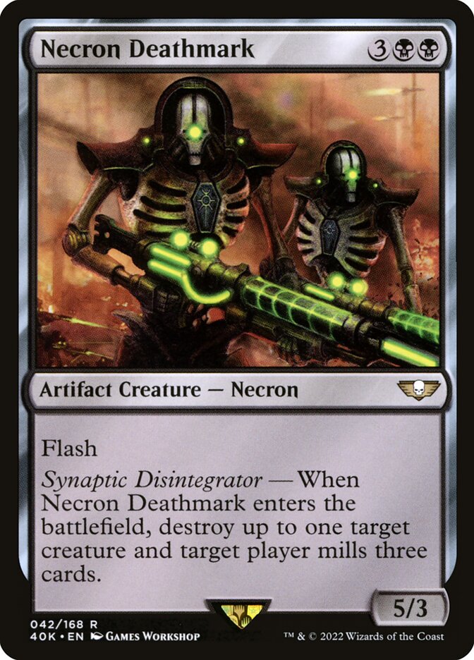 Necron Deathmark 42/617 (Universes Beyond: Warhammer 40,000)  | Good Games Morley