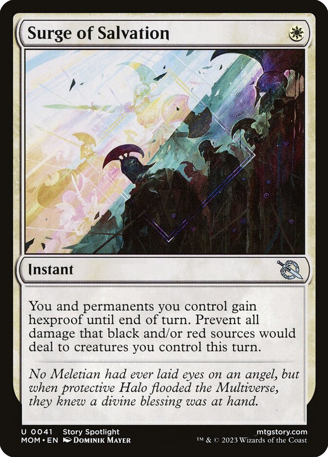 Surge of Salvation 41/291 (March of the Machine)  - Foil | Good Games Morley
