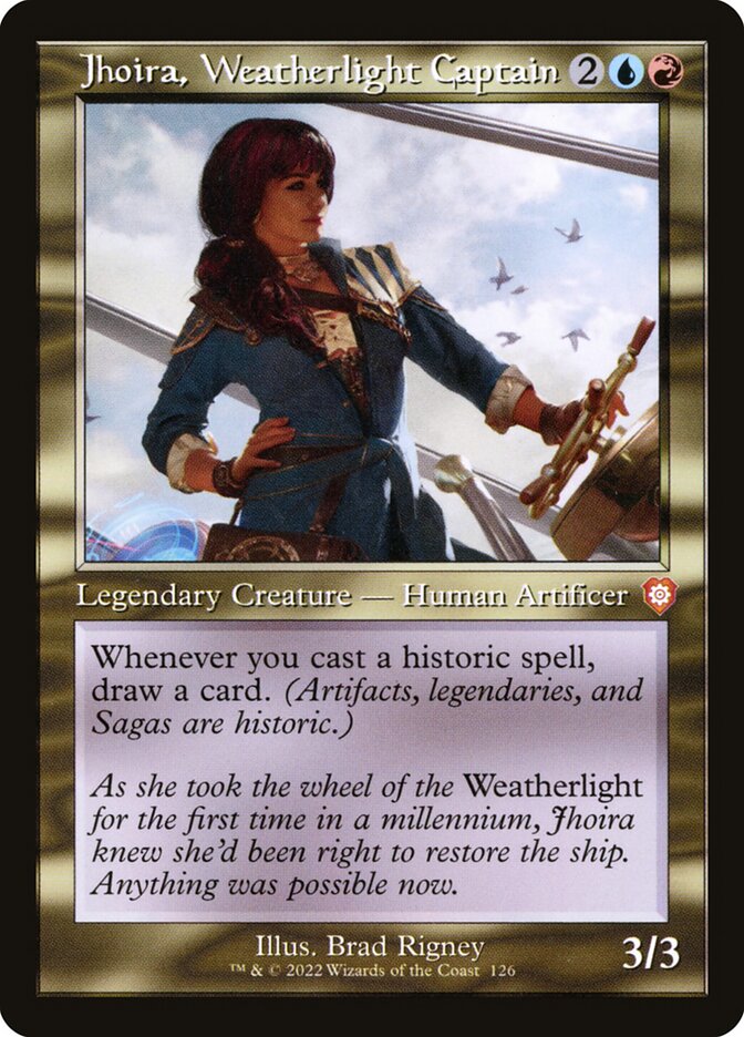 Jhoira, Weatherlight Captain 126/40 (Commander: The Brothers' War)  | Good Games Morley