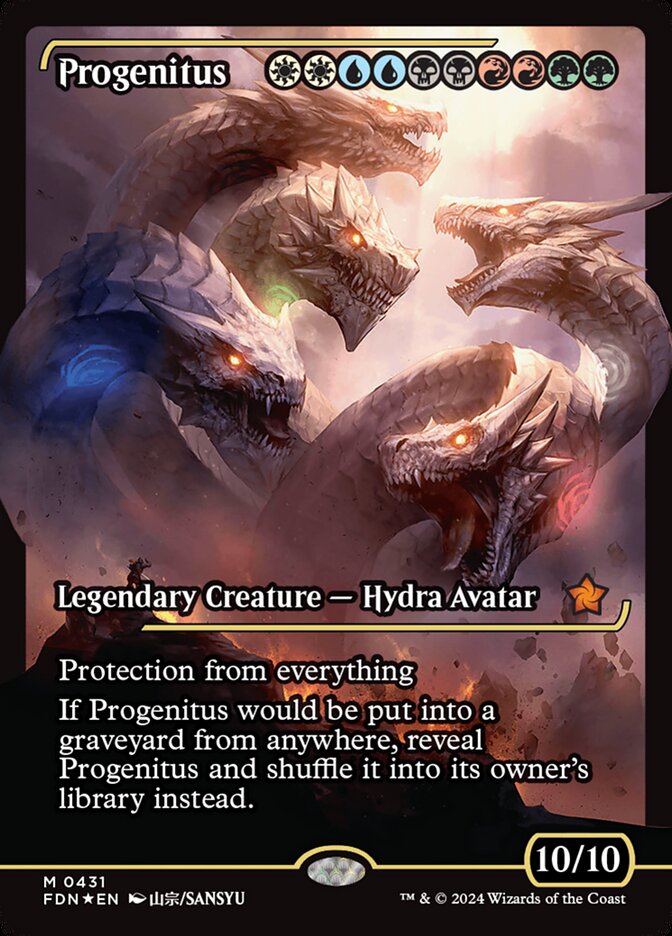 Progenitus 431/291 (Foundations)  - Showcase Foil | Good Games Morley