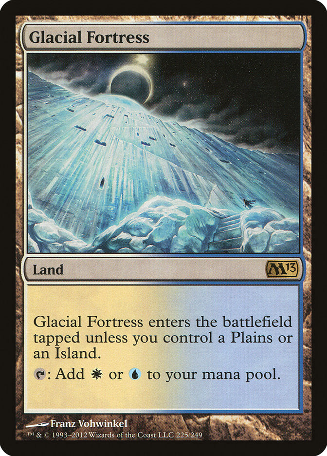 Glacial Fortress 225/249 (Magic 2013 (M13))  | Good Games Morley