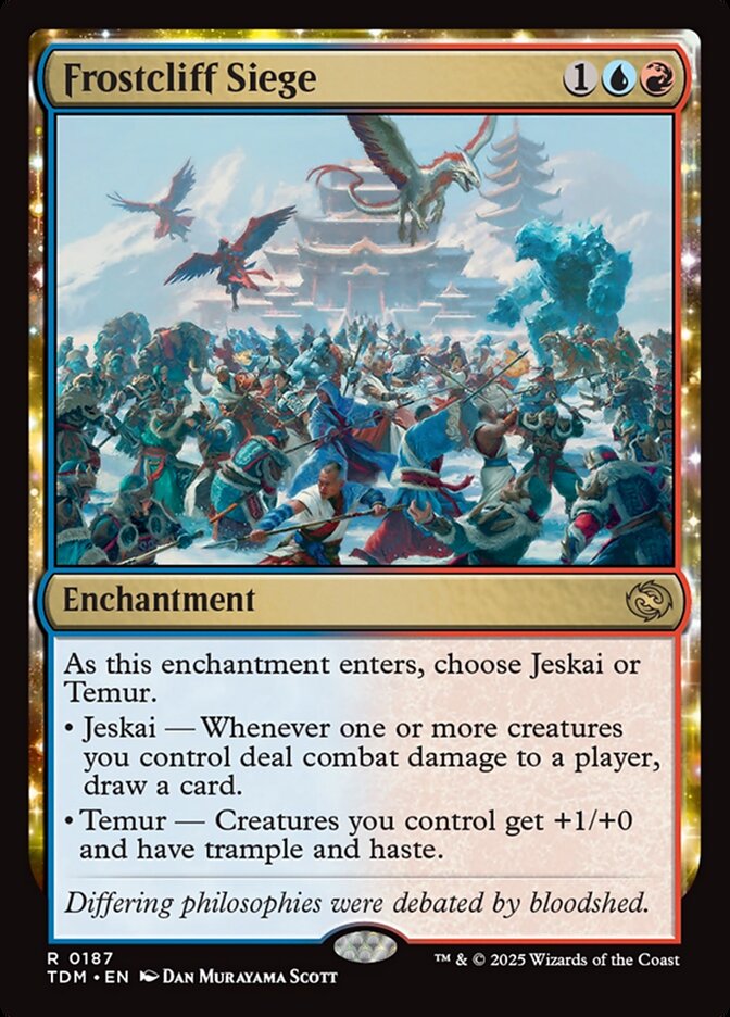 Frostcliff Siege 187 (Tarkir: Dragonstorm)  - Foil | Good Games Morley
