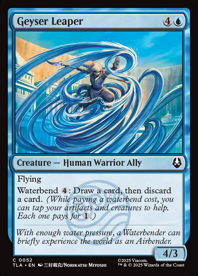 Geyser Leaper 52/286 (Avatar: The Last Airbender)  - Foil | Good Games Morley