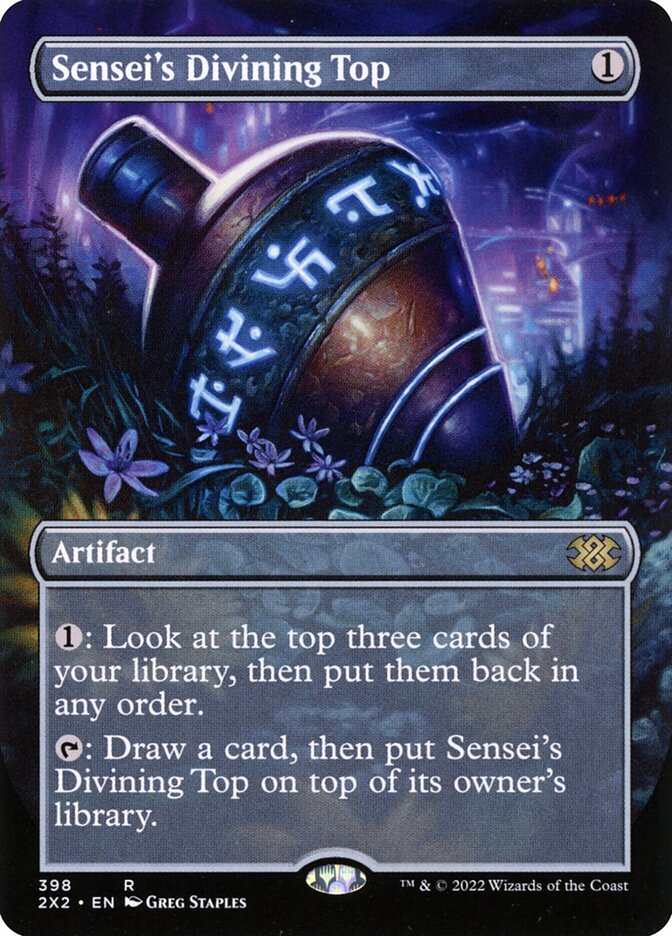 Sensei's Divining Top 398 (Double Masters 2022)  - Foil | Good Games Morley