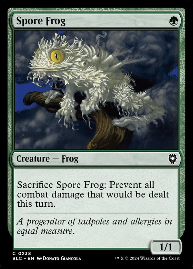 Spore Frog 238 (Commander: Bloomburrow)  | Good Games Morley