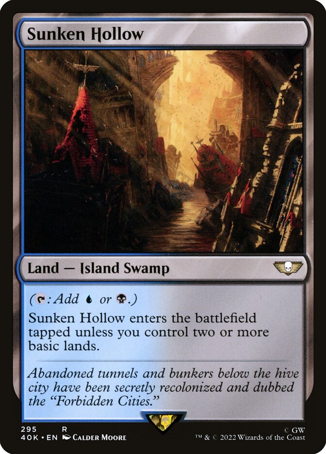 Sunken Hollow 295 (Universes Beyond: Warhammer 40,000)  | Good Games Morley