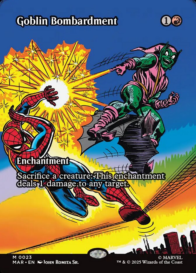 Goblin Bombardment 23 (Marvel Universe Eternal-Legal)  - Borderless | Good Games Morley