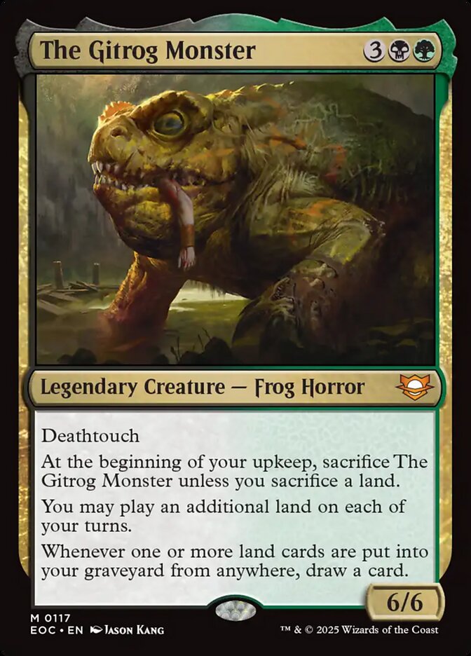 The Gitrog Monster 117/191 (Commander: Edge of Eternities)  | Good Games Morley