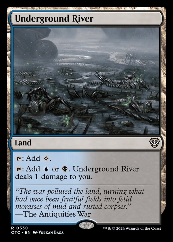 Underground River 338/342 (Commander: Outlaws of Thunder Junction)  | Good Games Morley