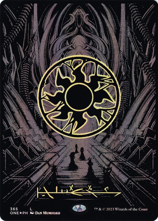 Plains 365 (Phyrexia: All Will Be One)  - Oil Slick Foil | Good Games Morley