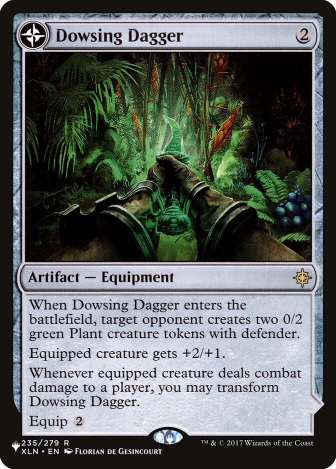 Dowsing Dagger // Lost Vale XLN-235/5075 (The List Reprints)  | Good Games Morley