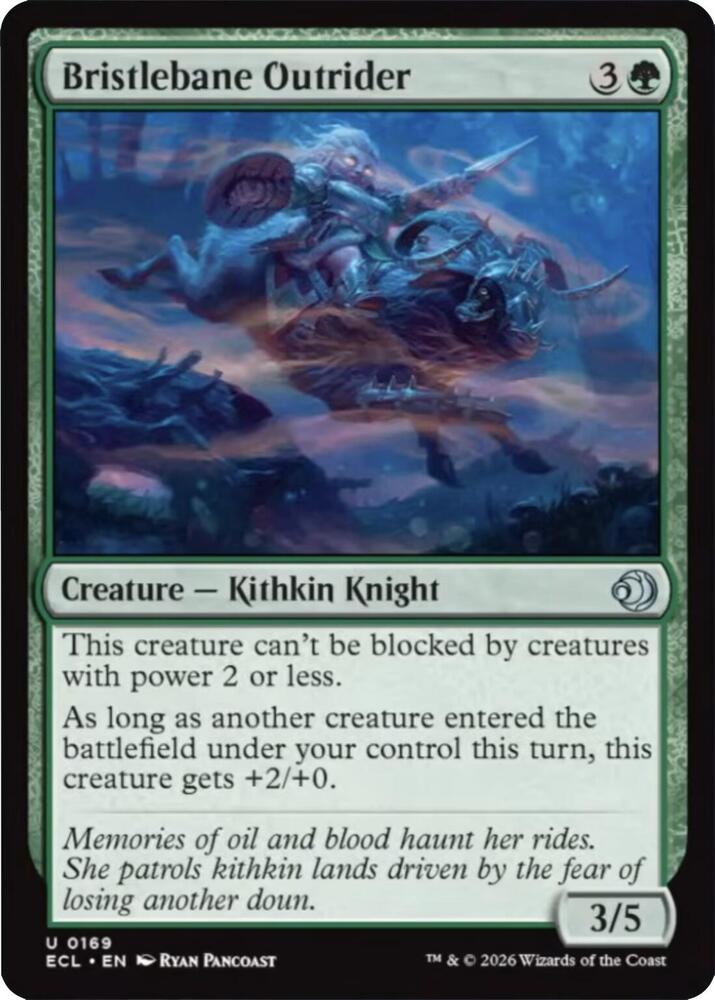 Bristlebane Outrider 169 (Lorwyn Eclipsed)  - Foil | Good Games Morley
