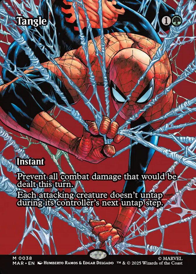 Tangle 38 (Marvel Universe Eternal-Legal)  - Borderless Foil | Good Games Morley