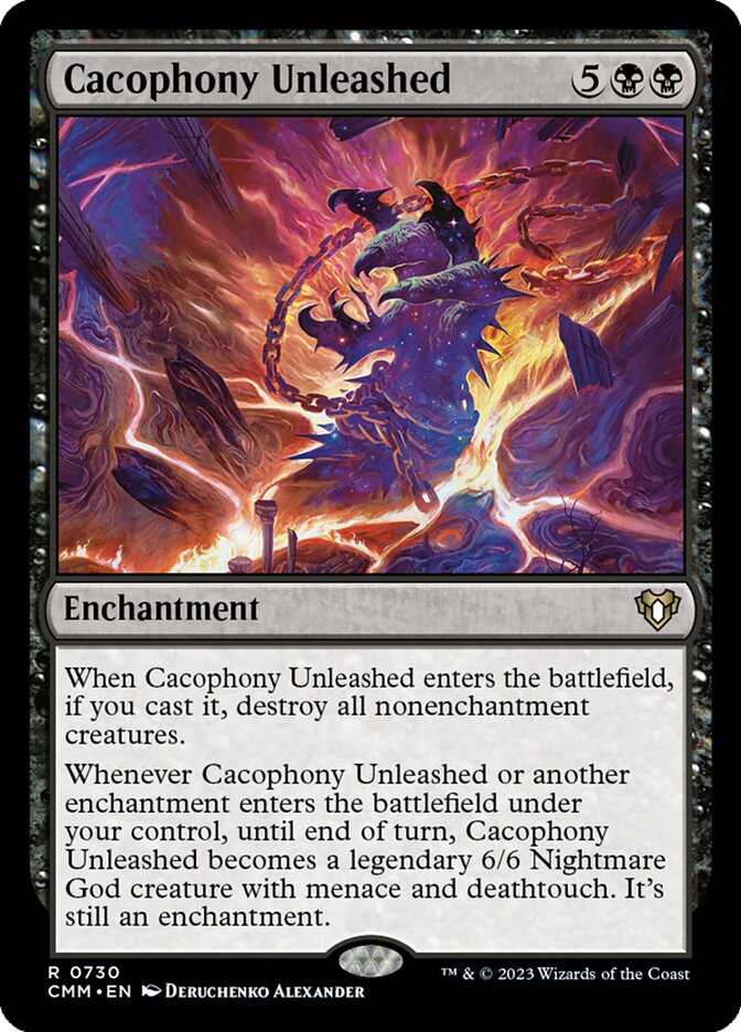 Cacophony Unleashed 730/451 (Commander Masters)  | Good Games Morley