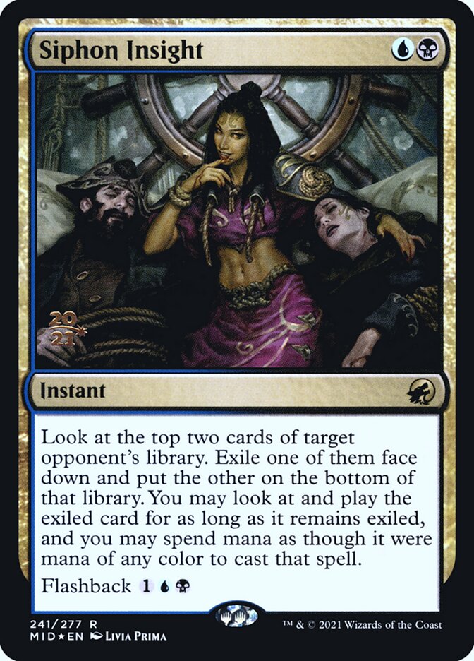 Siphon Insight 241 (Prerelease Cards)  - Foil | Good Games Morley