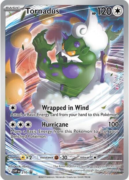 Tornadus 210 (SV: Scarlet & Violet Promo Cards)  - Holofoil | Good Games Morley