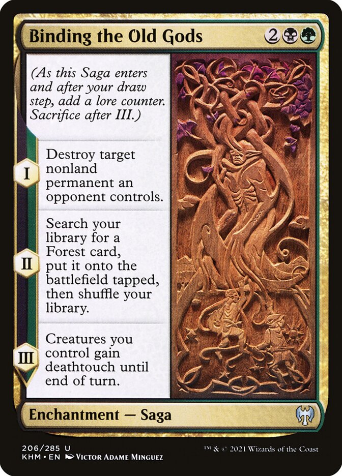 Binding the Old Gods 206/285 (Kaldheim)  | Good Games Morley