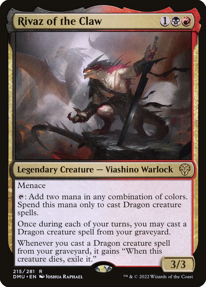 Rivaz of the Claw 215 (Dominaria United)  - Foil | Good Games Morley