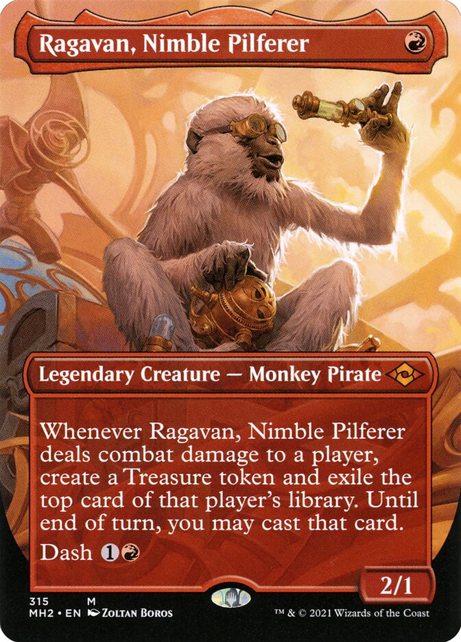 Ragavan, Nimble Pilferer 315 (Modern Horizons 2)  - Foil | Good Games Morley