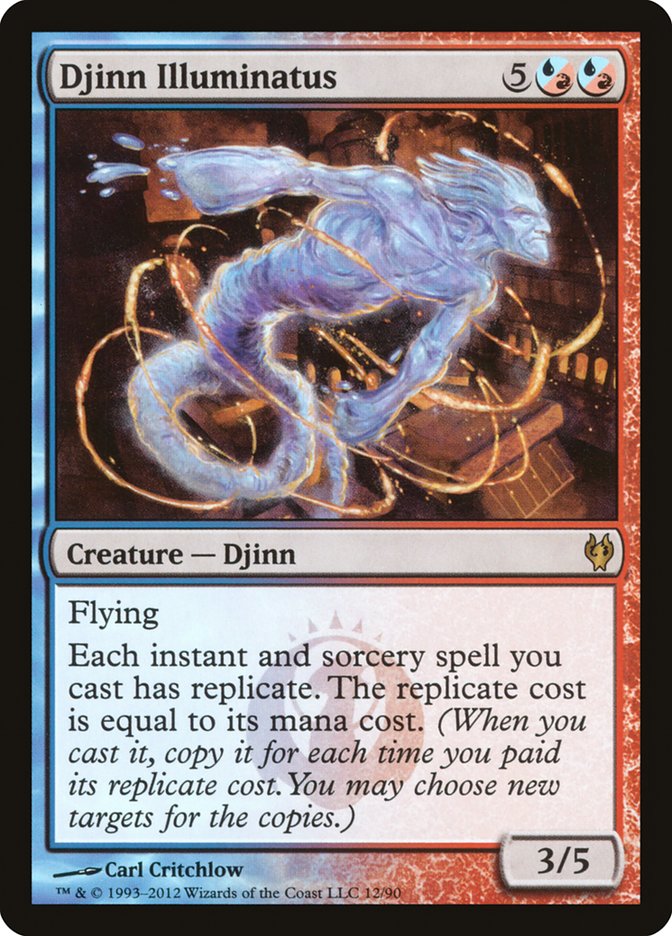 Djinn Illuminatus 12/90 (Duel Decks: Izzet vs. Golgari)  | Good Games Morley