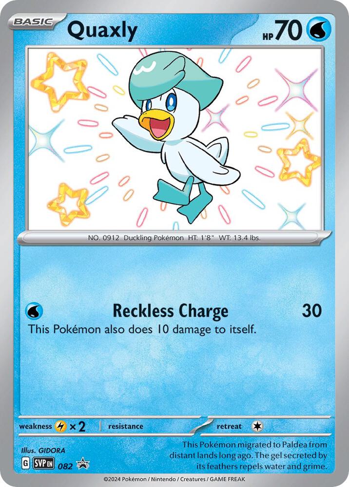 Quaxly 082 (SV: Scarlet & Violet Promo Cards)  - Holofoil | Good Games Morley