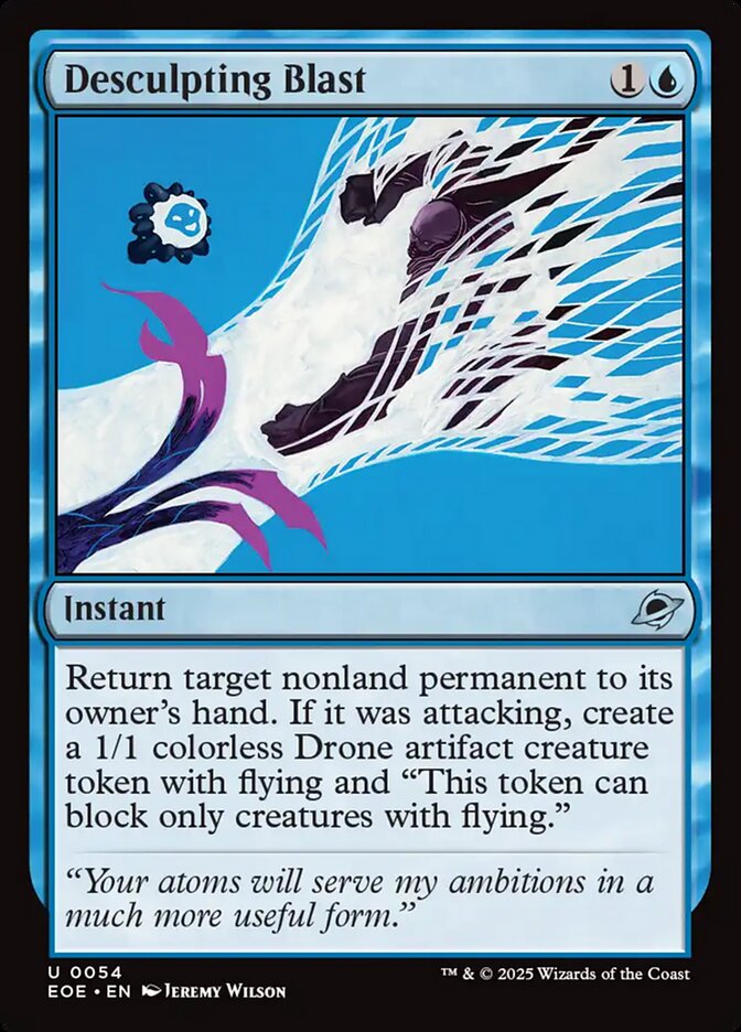 Desculpting Blast 54/276 (Edge of Eternities)  | Good Games Morley