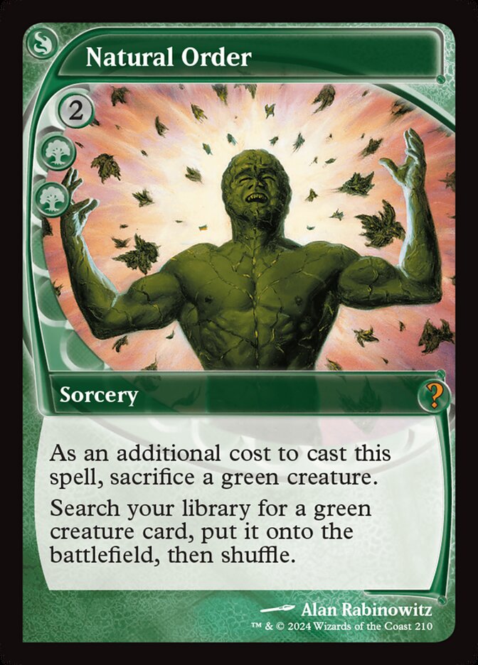 Natural Order 210/390 (Mystery Booster 2)  - Future Sight | Good Games Morley