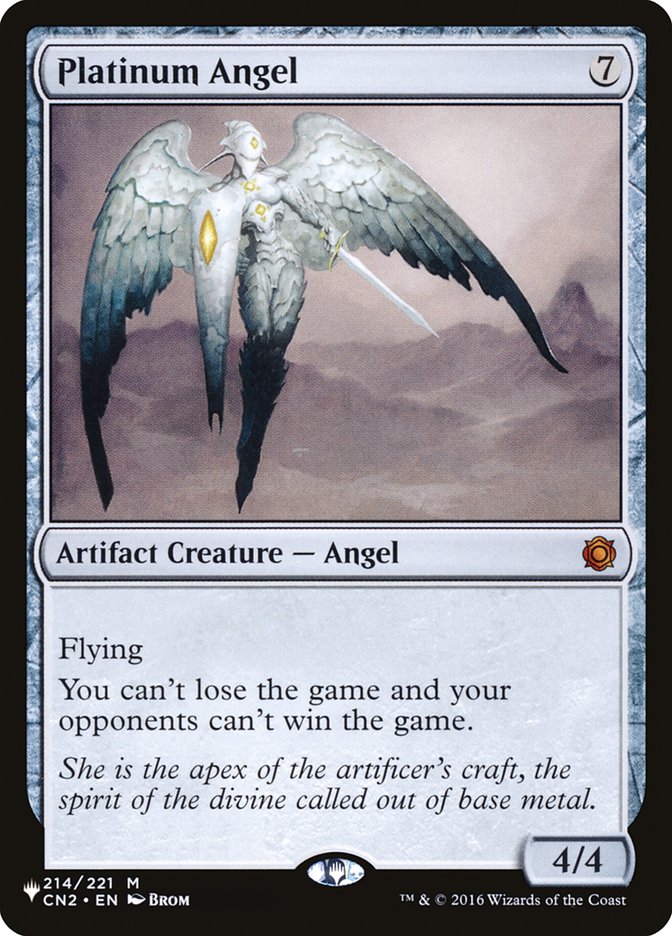 Platinum Angel CN2-214/5075 (The List Reprints)  | Good Games Morley