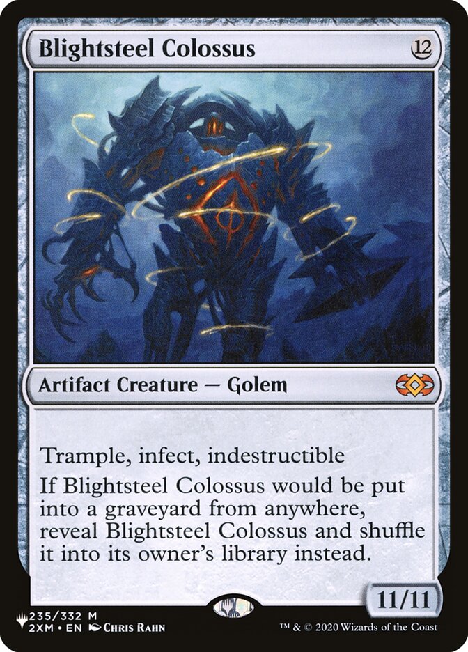 Blightsteel Colossus 2XM-235/5075 (The List Reprints)  | Good Games Morley