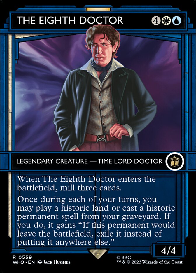 The Eighth Doctor 559 (Universes Beyond: Doctor Who)  - Showcase | Good Games Morley