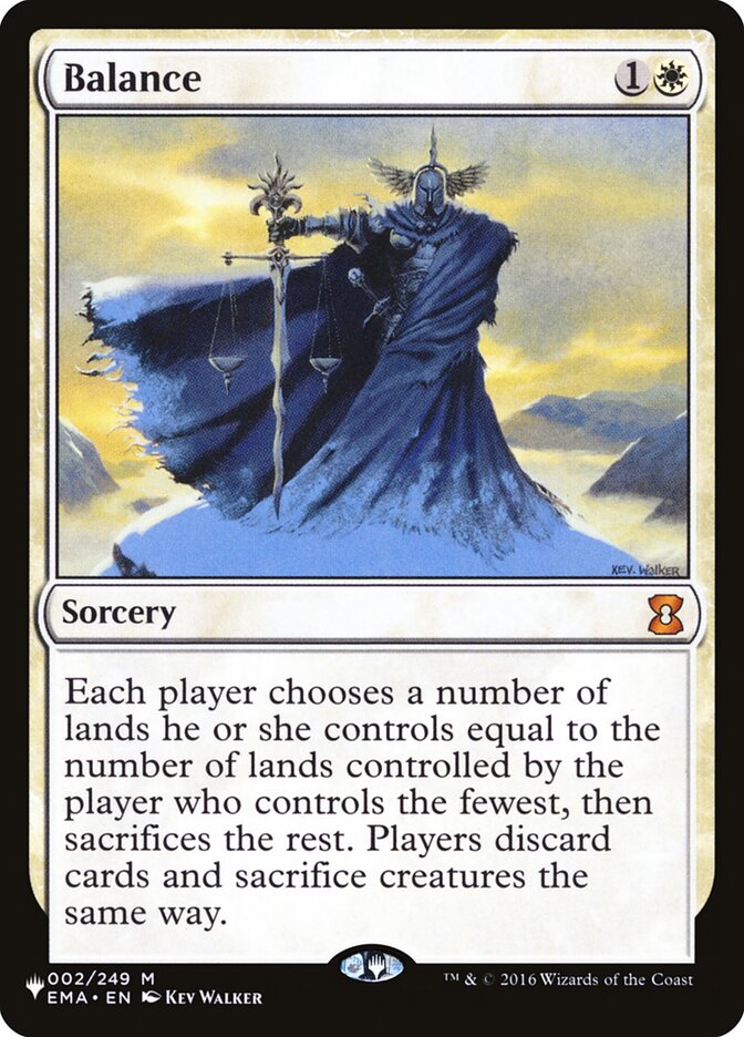 Balance EMA-2/5075 (The List Reprints)  | Good Games Morley