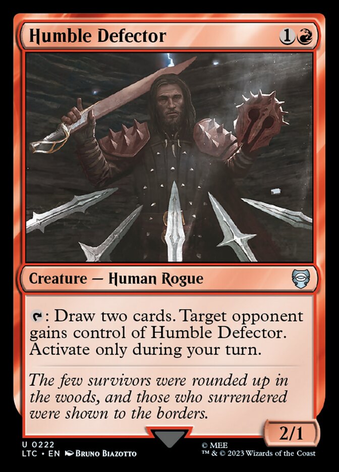Humble Defector 222 (Commander: The Lord of the Rings: Tales of Middle-earth)  | Good Games Morley