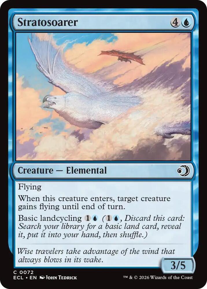 Stratosoarer 72/273 (Lorwyn Eclipsed)  - Foil | Good Games Morley