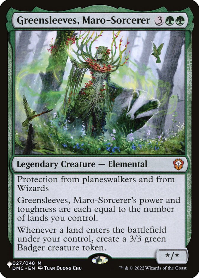 Greensleeves, Maro-Sorcerer DMC-27/5075 (The List Reprints)  | Good Games Morley