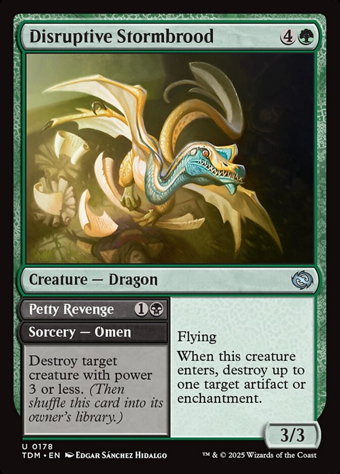 Disruptive Stormbrood // Petty Revenge 178/291 (Tarkir: Dragonstorm)  | Good Games Morley